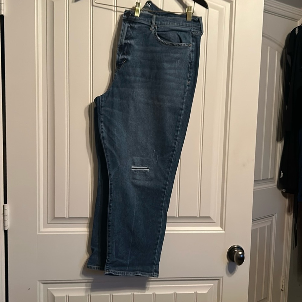 a.n.a. High Rise Straight Jeans